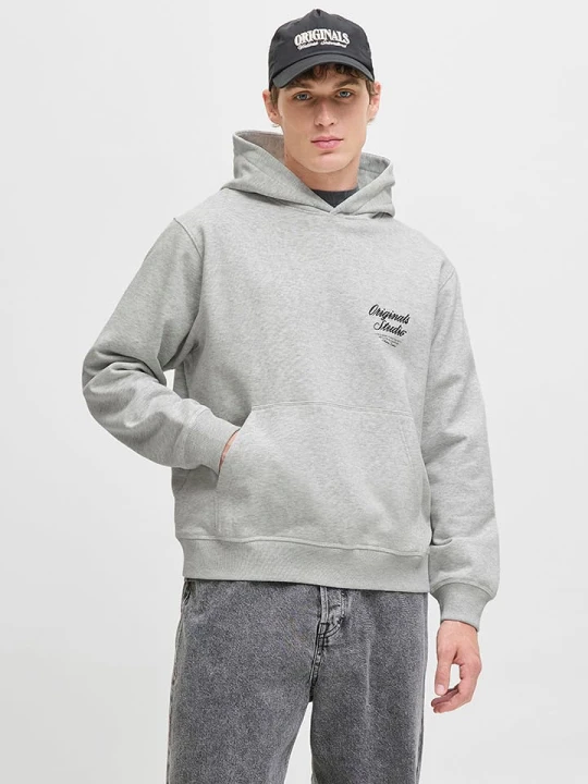 Zdjęcie produktu Jack & Jones Bluza "Jornorebro" w kolorze szarym rozmiar: XXL