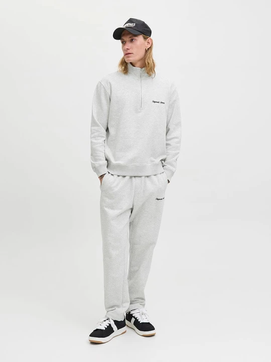 Zdjęcie produktu Jack & Jones Bluza "Jornorebro" w kolorze szarym rozmiar: L