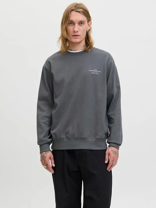 Zdjęcie produktu Jack & Jones Bluza "Jprblachad" w kolorze szarym rozmiar: L