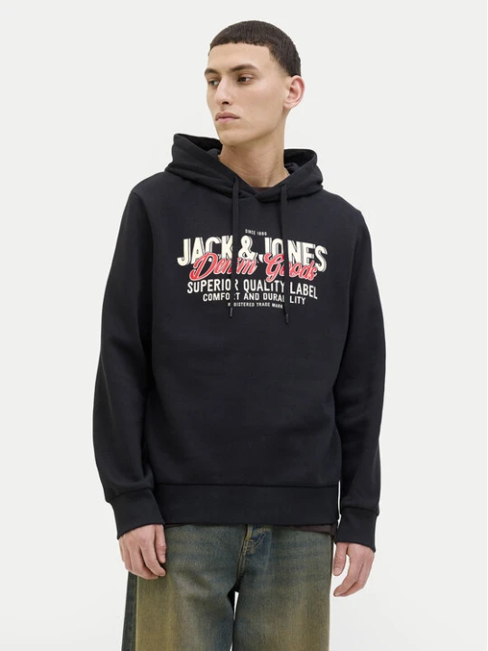 Zdjęcie produktu Jack & Jones Bluza Logo 12279649 Czarny Regular Fit