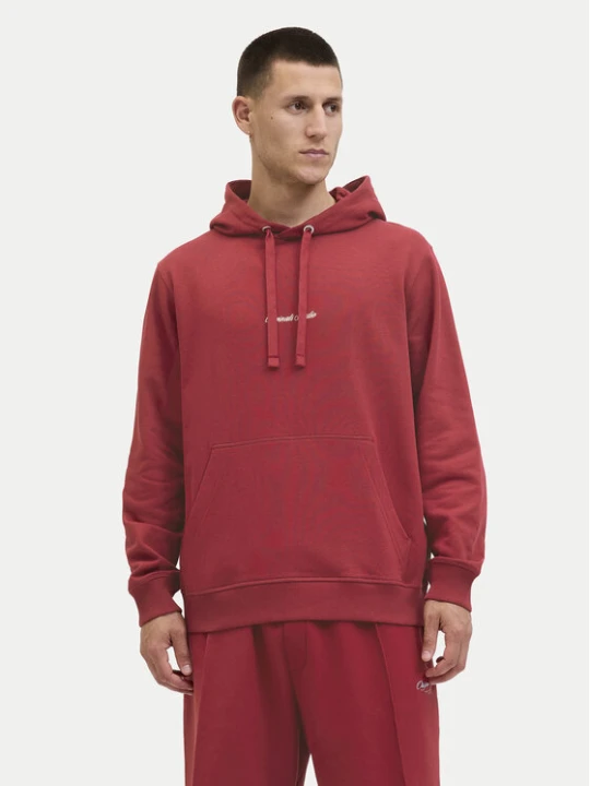 Zdjęcie produktu Jack & Jones Bluza Norrebro 12282861 Czerwony Relaxed Fit