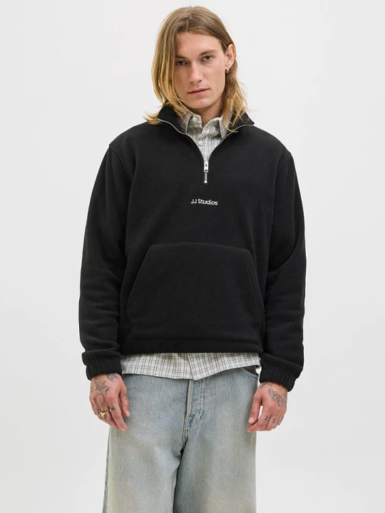 Zdjęcie produktu Jack & Jones Bluza polarowa w kolorze czarnym rozmiar: L