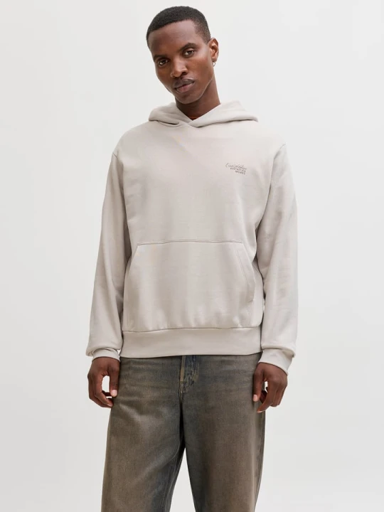 Zdjęcie produktu Jack & Jones Bluza "Roar" w kolorze beżowym rozmiar: M