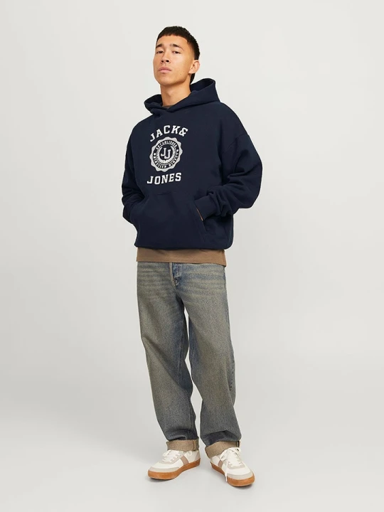 Zdjęcie produktu Jack & Jones Bluza "Victo" w kolorze granatowym rozmiar: XL