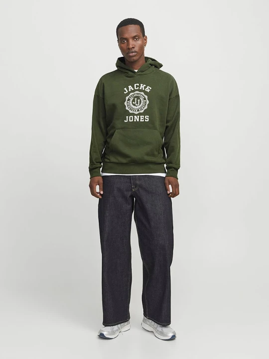 Zdjęcie produktu Jack & Jones Bluza "Victo" w kolorze zielonym rozmiar: M