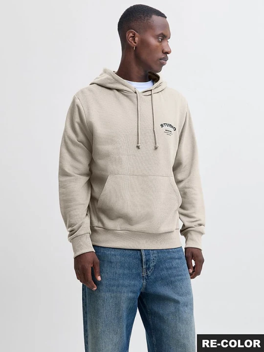 Zdjęcie produktu Jack & Jones Bluza w kolorze beżowym rozmiar: M