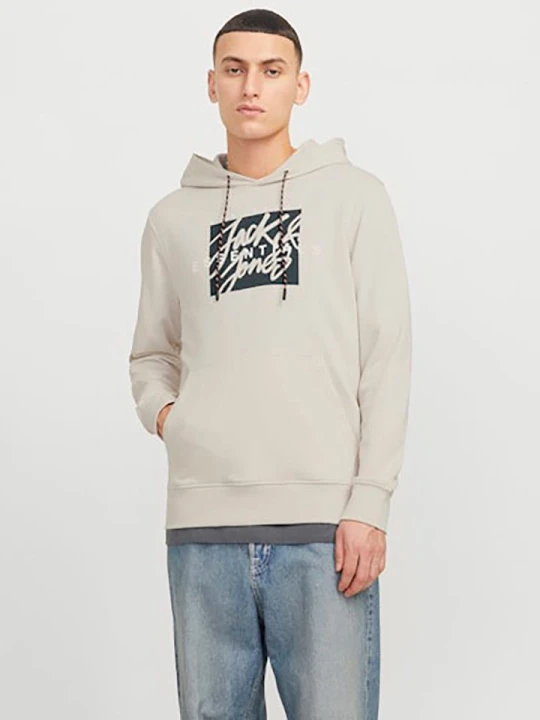 Zdjęcie produktu Jack & Jones Bluza w kolorze beżowym rozmiar: M