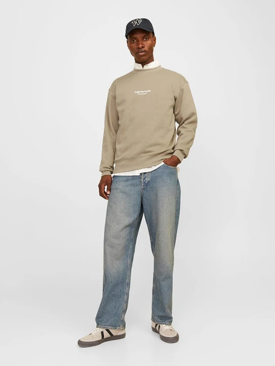 Zdjęcie produktu Jack & Jones Bluza w kolorze beżowym rozmiar: XL