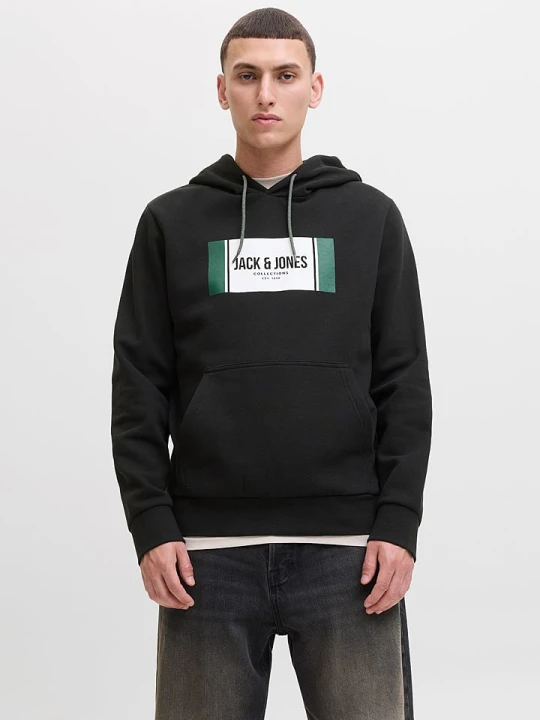 Zdjęcie produktu Jack & Jones Bluza w kolorze czarnym rozmiar: L