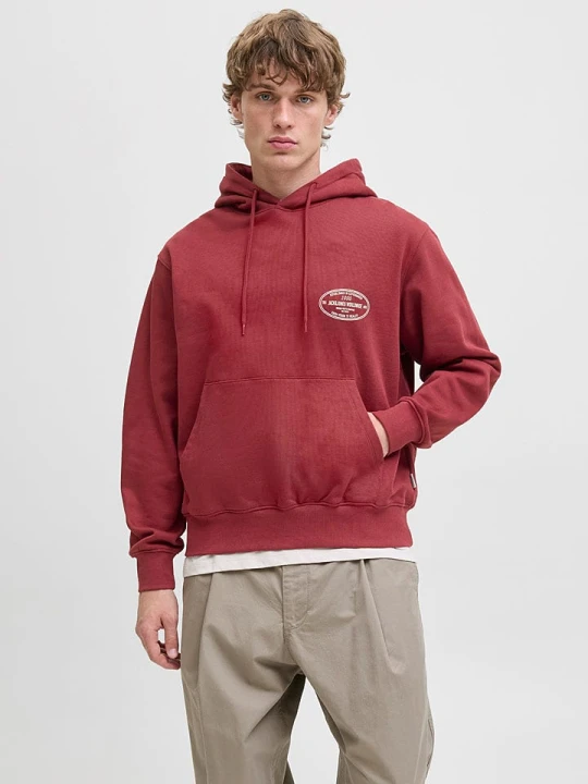 Zdjęcie produktu Jack & Jones Bluza w kolorze czerwonym rozmiar: S