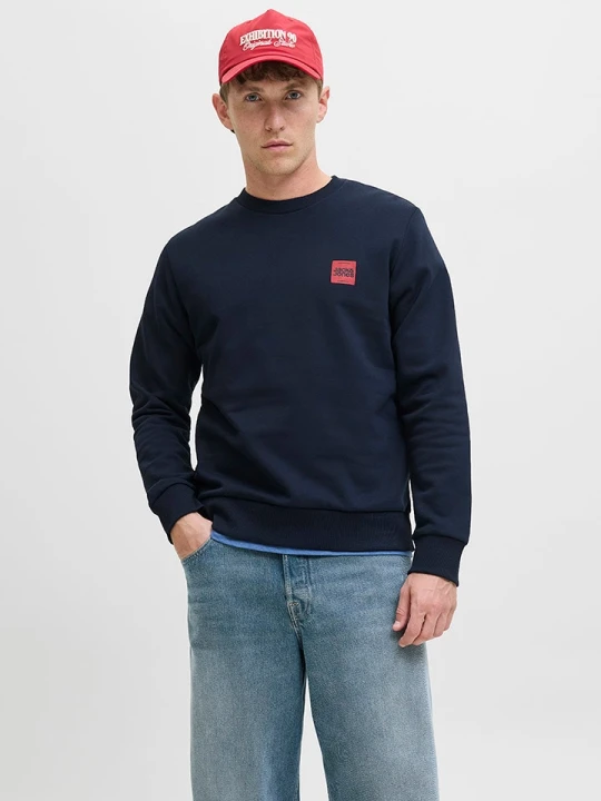 Zdjęcie produktu Jack & Jones Bluza w kolorze granatowym rozmiar: S