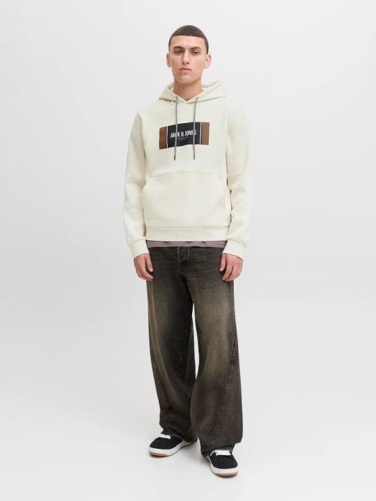 Zdjęcie produktu Jack & Jones Bluza w kolorze kremowym rozmiar: XL