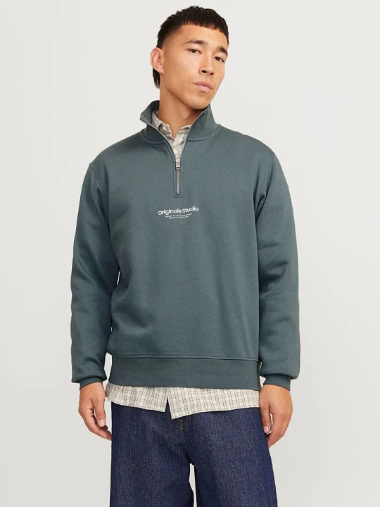 Zdjęcie produktu Jack & Jones Bluza w kolorze niebieskim rozmiar: XXL