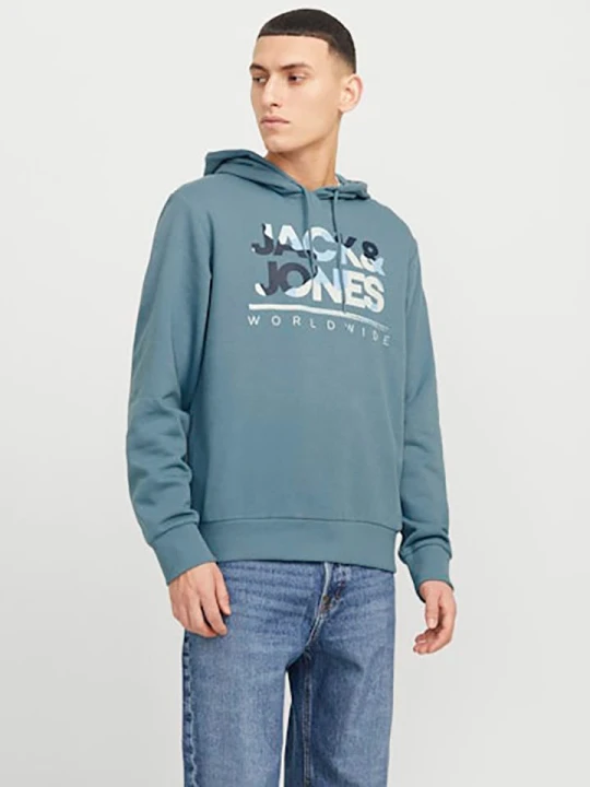 Zdjęcie produktu Jack & Jones Bluza w kolorze niebieskim rozmiar: L