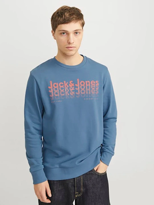 Zdjęcie produktu Jack & Jones Bluza w kolorze niebieskim rozmiar: M