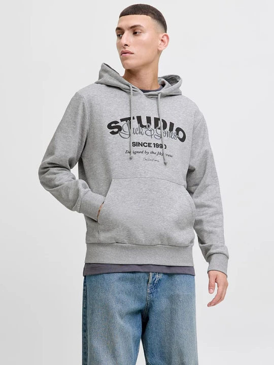 Zdjęcie produktu Jack & Jones Bluza w kolorze szarym rozmiar: M