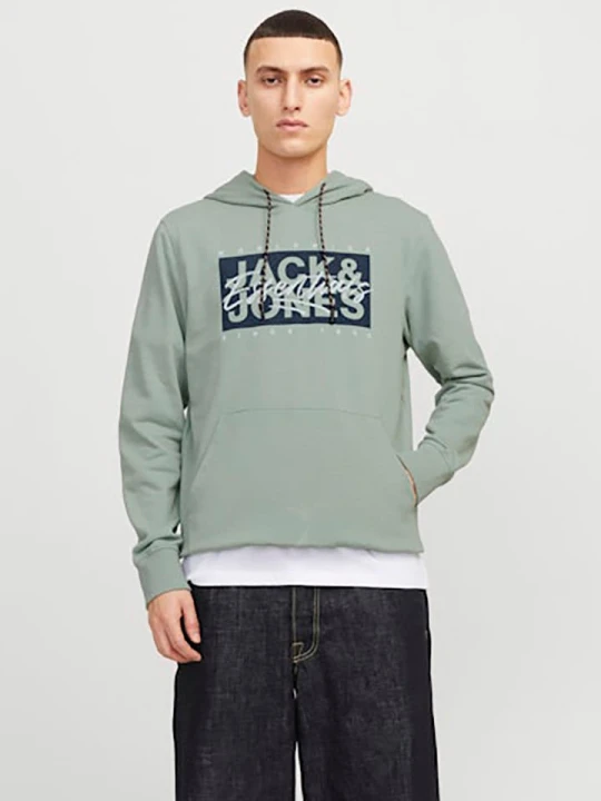 Zdjęcie produktu Jack & Jones Bluza w kolorze zielonym rozmiar: L