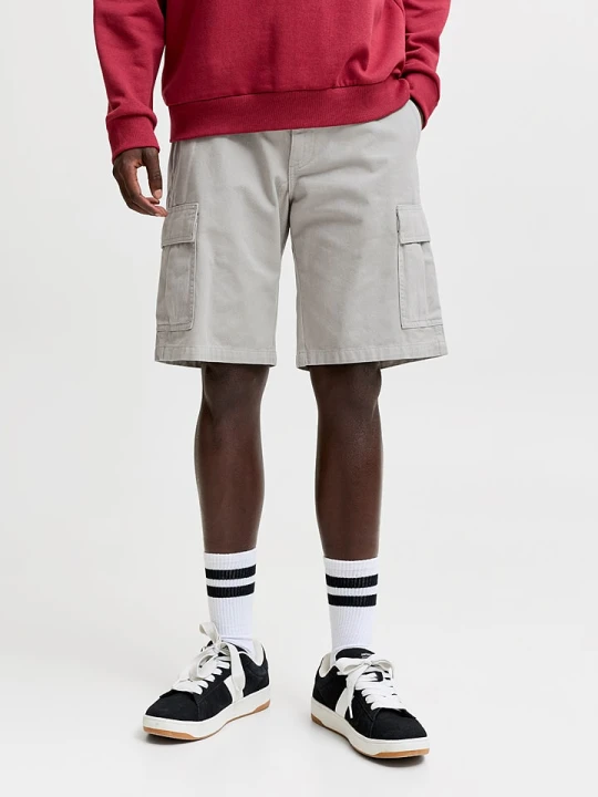 Zdjęcie produktu Jack & Jones Bojówki "Cole" w kolorze beżowym rozmiar: XXL