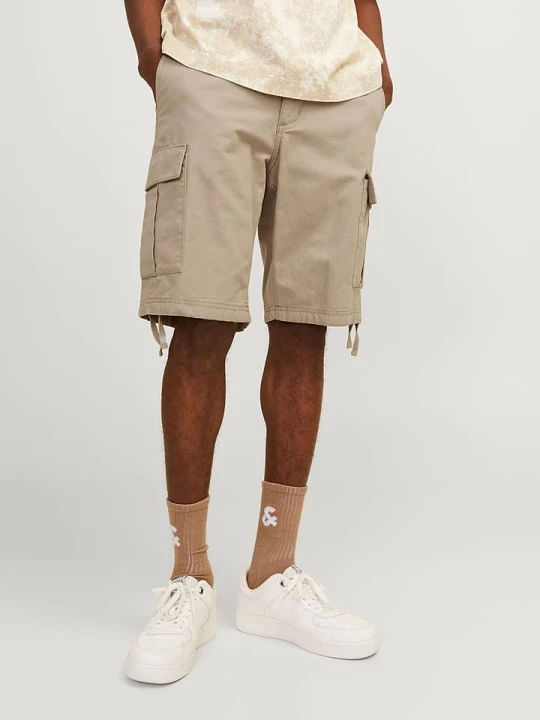 Zdjęcie produktu Jack & Jones Bojówki w kolorze beżowym rozmiar: S