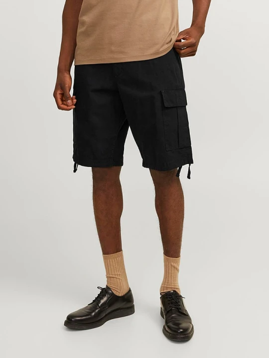Zdjęcie produktu Jack & Jones Bojówki w kolorze czarnym rozmiar: M