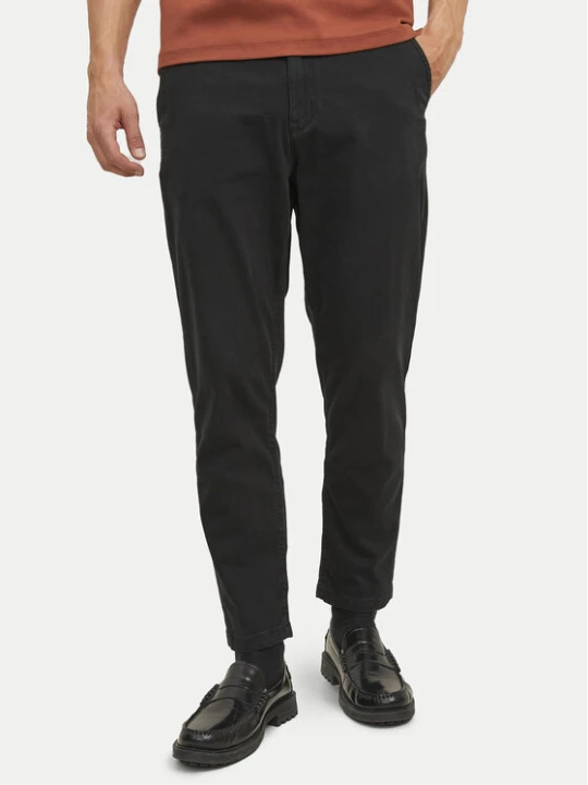 Zdjęcie produktu Jack & Jones Chinosy Harlow 12242188 Czarny Tapered Fit