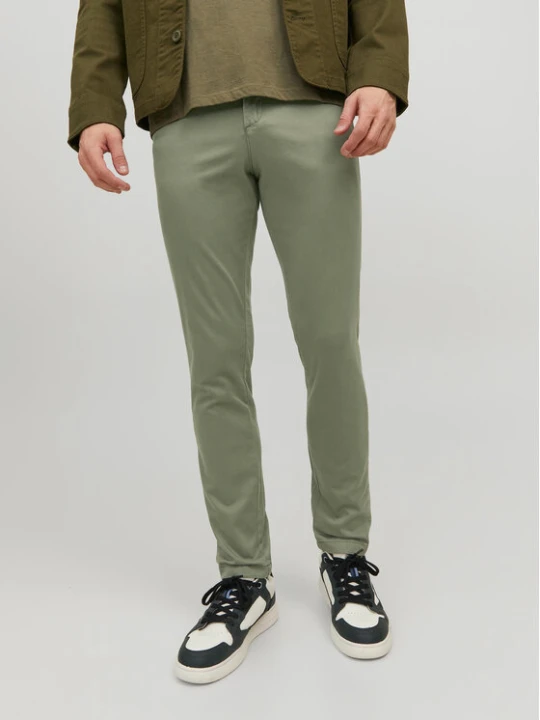 Zdjęcie produktu Jack & Jones Chinosy Marco 12150148 Zielony Slim Fit