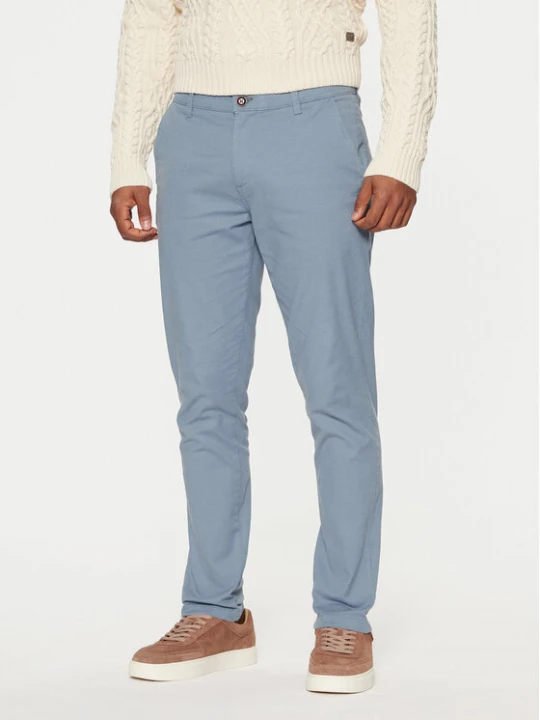 Zdjęcie produktu Jack & Jones Chinosy Marco 12206198 Niebieski Slim Fit