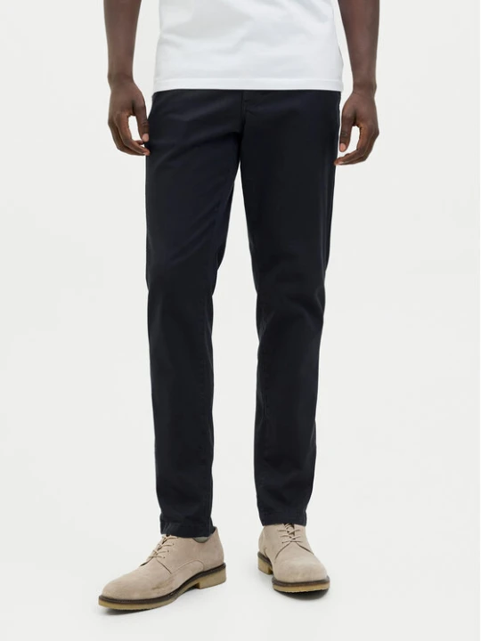Zdjęcie produktu Jack & Jones Chinosy Marco Arthur 12260904 Granatowy Slim Fit