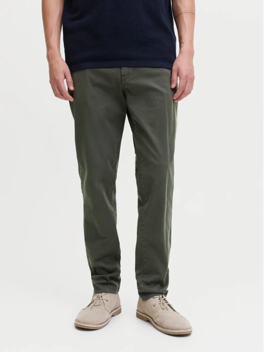 Zdjęcie produktu Jack & Jones Chinosy Marco Arthur 12260904 Szary Slim Fit
