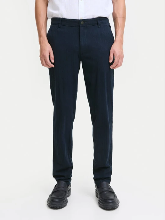 Zdjęcie produktu Jack & Jones Chinosy Marco Bowie 12279659 Niebieski Slim Fit