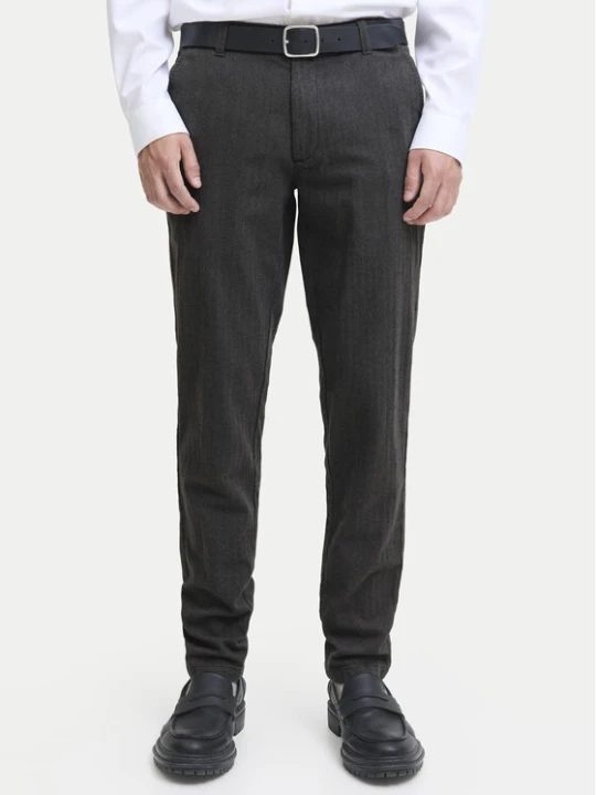 Zdjęcie produktu Jack & Jones Chinosy Marco Bowie 12279659 Szary Slim Fit