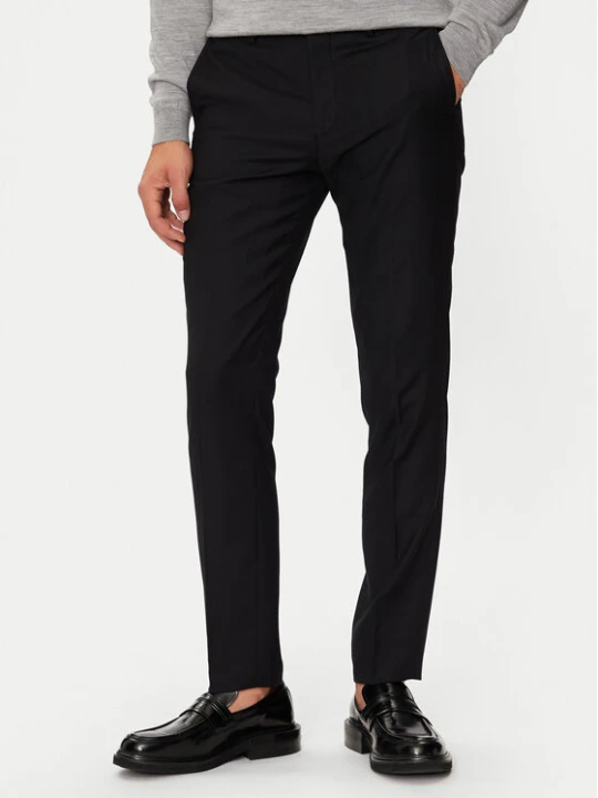 Zdjęcie produktu Jack & Jones Chinosy Solaris 12141112 Czarny Super Slim Fit