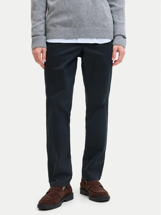 Zdjęcie produktu Jack & Jones Chinosy Stollie 12292970 Granatowy Regular Fit