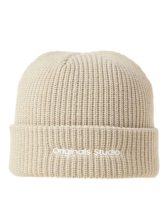 Zdjęcie produktu Jack & Jones Czapka beanie "Vesterbro" w kolorze beżowym rozmiar: onesize