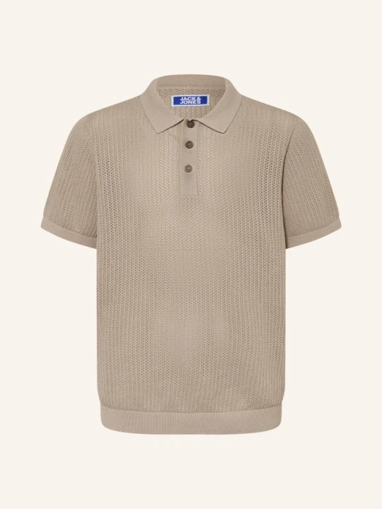 Zdjęcie produktu Jack&Jones Dzianinowa Koszulka Polo Jess beige