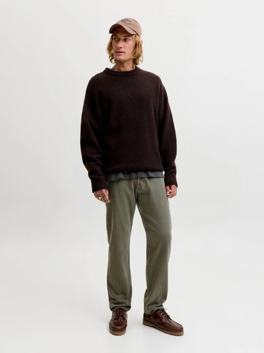 Zdjęcie produktu Jack & Jones Dżinsy "Jjichris Jjoriginal" - Loose fit - w kolorze zielonym rozmiar: W32 / L34