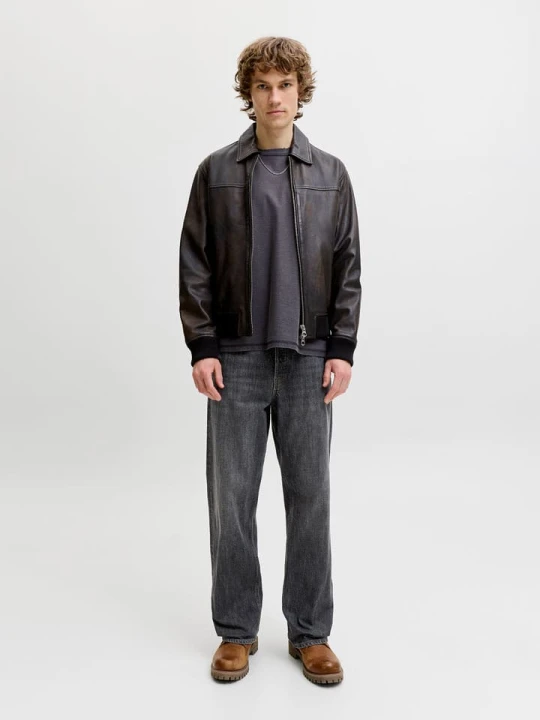 Zdjęcie produktu Jack & Jones Dżinsy - Regular fit - w kolorze antracytowym rozmiar: W33 / L30