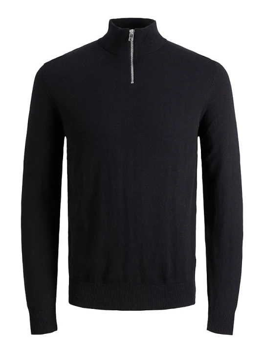 Zdjęcie produktu Jack & Jones Sweter "Emil" w kolorze czarnym rozmiar: S