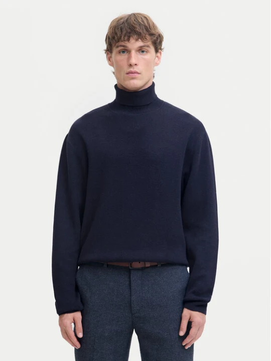 Zdjęcie produktu Jack & Jones Golf Milano 12285093 Granatowy Relaxed Fit