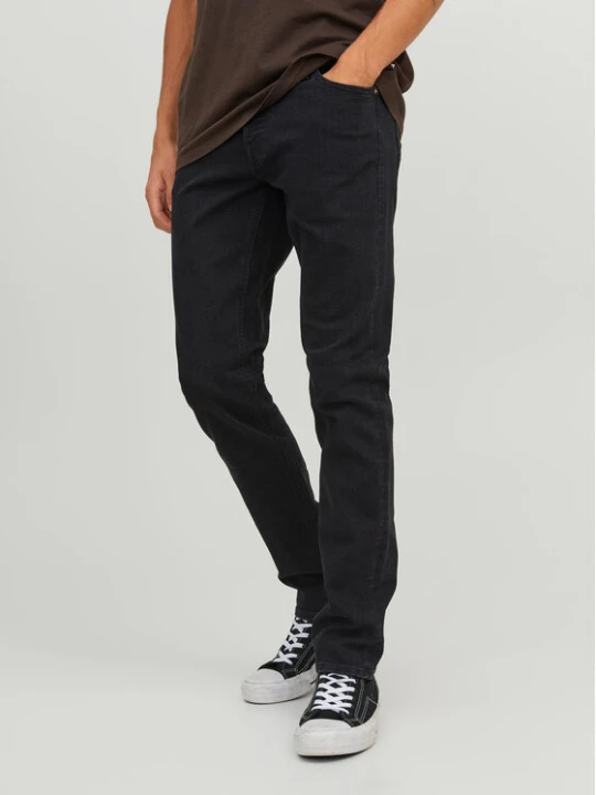 Zdjęcie produktu Jack & Jones Jeansy 12246949 Czarny Slim Fit