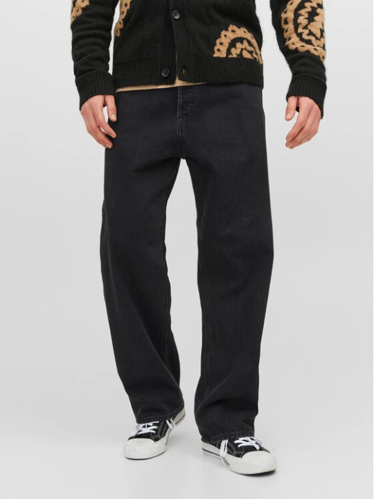 Zdjęcie produktu Jack & Jones Jeansy Alex 12236089 Czarny Baggy Fit