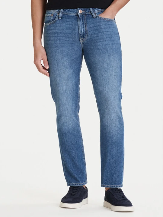 Zdjęcie produktu Jack & Jones Jeansy Clark 12291693 Niebieski Regular Fit