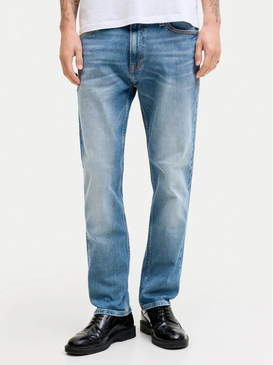 Zdjęcie produktu Jack & Jones Jeansy Clark Vintage 12278238 Niebieski Skinny Fit