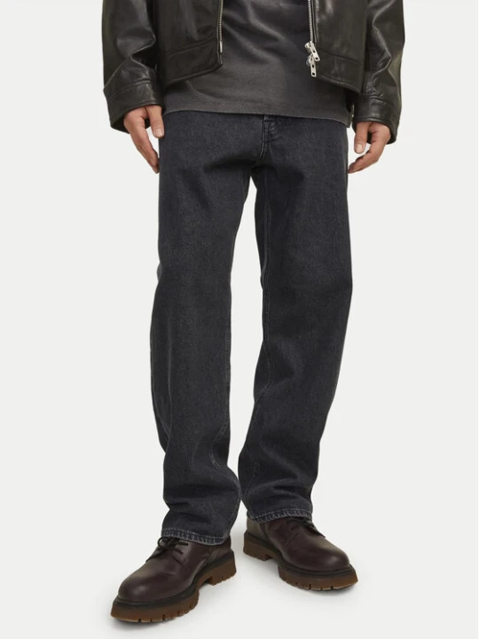 Zdjęcie produktu Jack & Jones Jeansy Eddie 12252764 Czarny Loose Fit