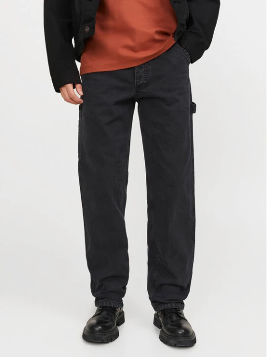 Zdjęcie produktu Jack & Jones Jeansy Eddie 12252802 Czarny Loose Fit