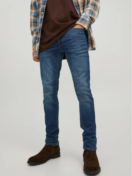 Zdjęcie produktu Jack & Jones Jeansy Glenn 12224987 Granatowy Slim Fit