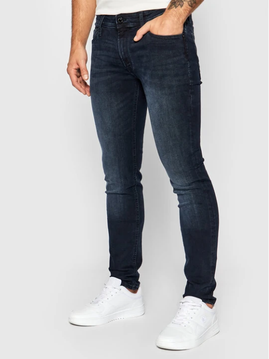 Zdjęcie produktu Jack & Jones Jeansy Liam Original Agi 12166852 Granatowy Skinny Fit
