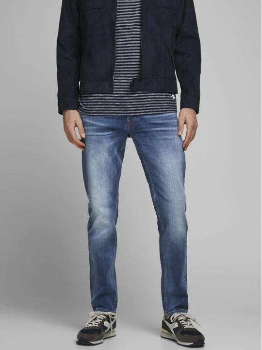 Zdjęcie produktu Jack & Jones Jeansy Mike 12168290 Niebieski Tapered Fit