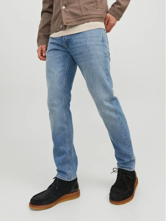 Zdjęcie produktu Jack & Jones Jeansy Mike 12237309 Niebieski Tapered Fit