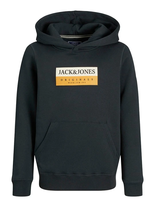Zdjęcie produktu JACK & JONES Junior Bluza "Frederiksberg" w kolorze antracytowym rozmiar: 140
